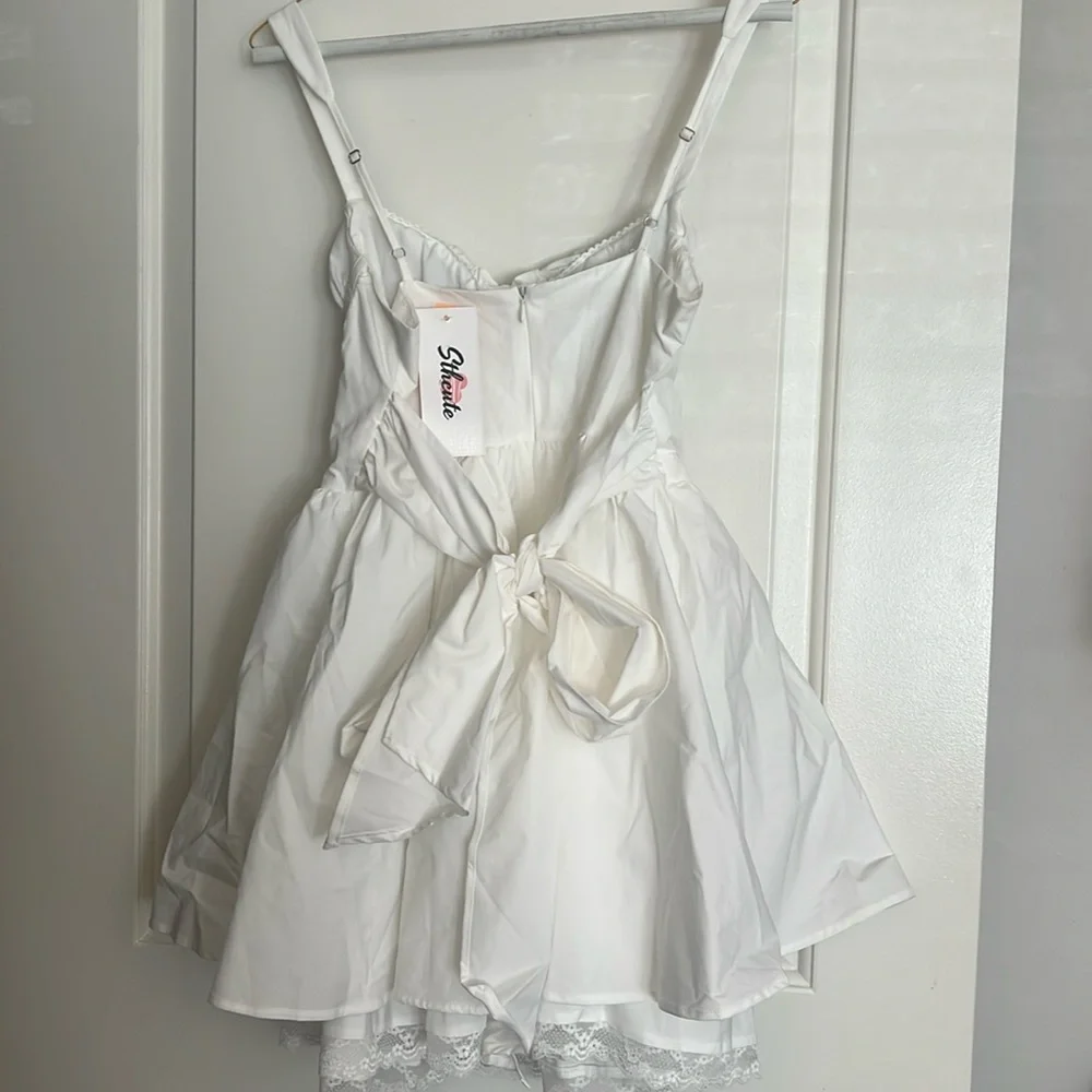 sthcute Corset Cottage Victorian fairy mini dress Small - Picture 4 of 6